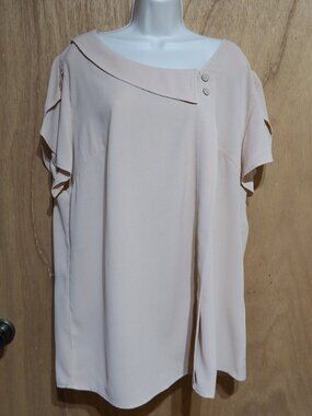 Womens' blouse, short sleeve, Size XXL